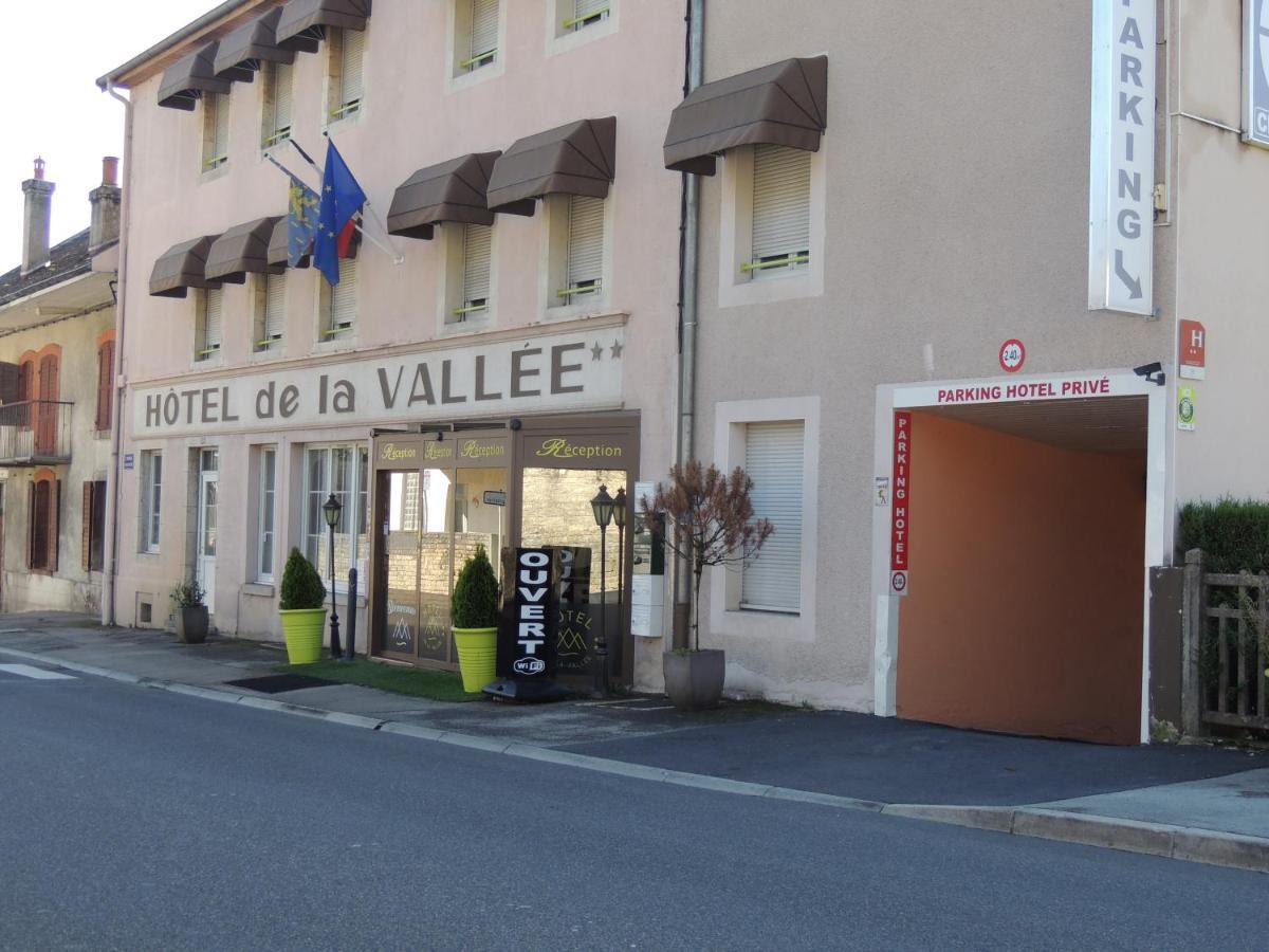 Hotel De La Vallee Ornans Exteriör bild